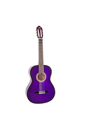 Valencıa Vc151pps Klasik Gitar, Scale 1/4, Mor Sunburst Parlak, Kapa