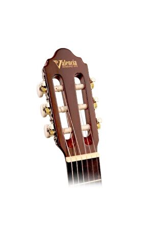 Valencıa Vc151pps Klasik Gitar, Scale 1/4, Mor Sunburst Parlak, Kapa