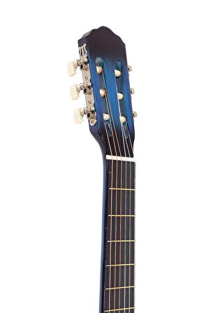 Madrıd Mcg-120 Bls-mavi Siyah 39 Klasik Gitar Tam Boy