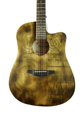 Akustik Gitar Segovıa Otantik Kahve SGA41BR