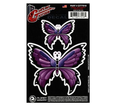 Planetwaves Gt77018 Gtr Tattoo- Trıbal Butterfly Sticker