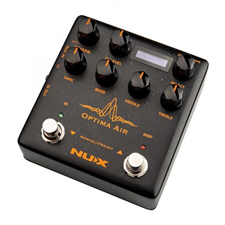 Nux Optima Air Akustik Gitar Simülatör Pedalı