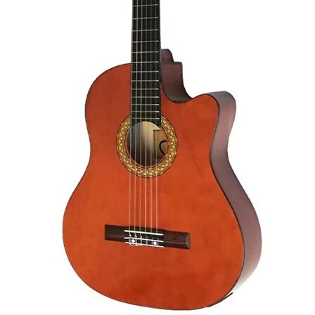 Almira Mg917ce-wa Naturel Elektro Klasik Gitar