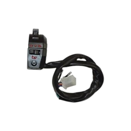 Motobir Sağ Kumanda Komple Siyah Mondial  Cg Agk 100 Uag Mg Ugk