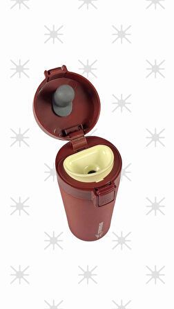 STARMUG Sızdırmaz Kapaklı Paslanmaz Çelik Termos Bardak 380 ml