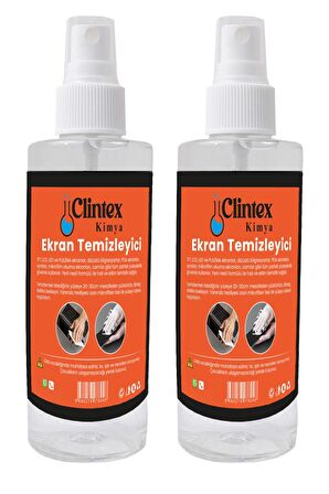 Clintex Kimya Lcd, Led, Ekran Gözlük Temizleyici 2x200 Ml