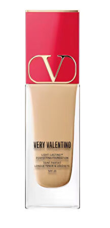 VALENTINO Very Valentino Light Neutral 1 - Çok hafif fondöten, 24 saat kalıcı, SPF 25