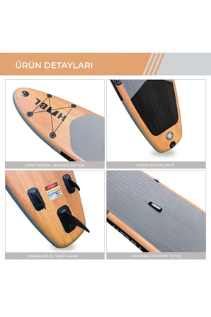Şişme Sup Board/ Stand Up Paddle Board 84*335*15cm Full Set Deluxe