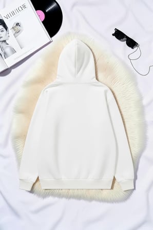 Unisex Dramatic Baskılı Oversize Hoodie Kapüşonlu Sweatshirt