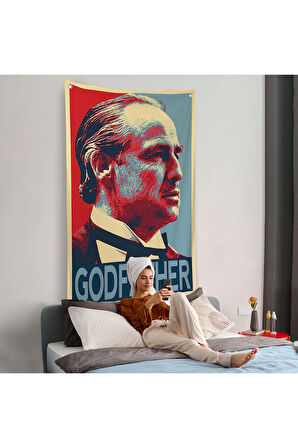 Godfather Mafya Film Duvar Örtüsü-7813
