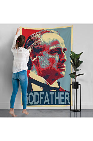 Godfather Mafya Film Duvar Örtüsü-7813
