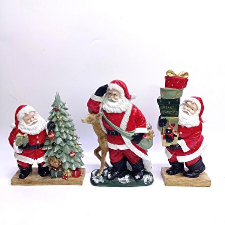 ÜÇLÜ NOEL BABA SET HS500-1