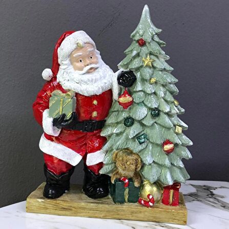 ÇAM AĞAÇLI NOEL BABA BİBLO HS501-1