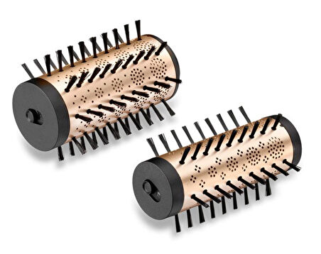 BaByliss AS950E Big Hair Dual 50mm & 40mm Çift Yönlü Döner Fırça İyon Teknolojisi 2 Isı Soğuk Üfleme