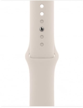 Apple Watch Series 7 GPS + Cellular, 41mm Yıldız Işığı Alüminyum Kasa ve Yıldız Işığı Spor Kordon - MKHR3TU/A