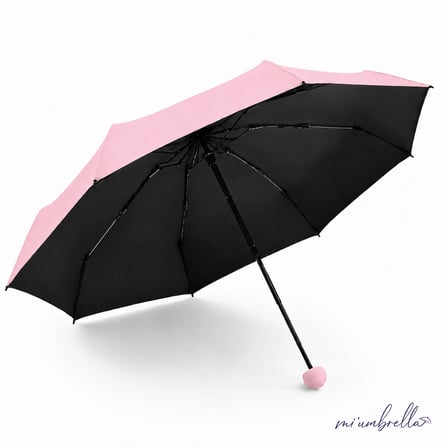 8 Telli Kapsül Şemsiye Pembe