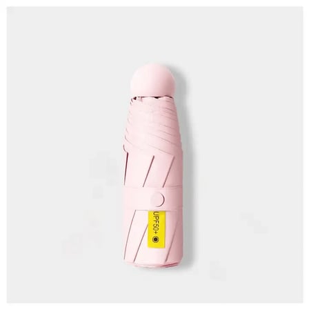 8 Telli Kapsül Şemsiye Pembe