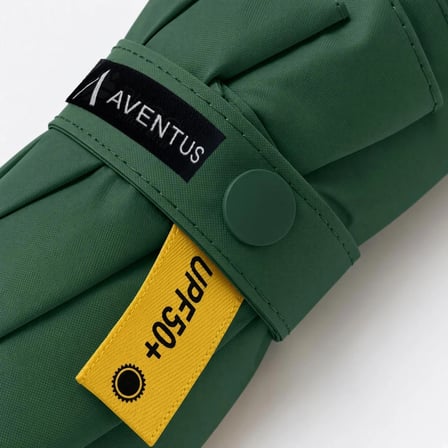 Aventus 8 Telli Kapsül Şemsiye Güneş Şemsiyesi UV Korumalı Yeşil
