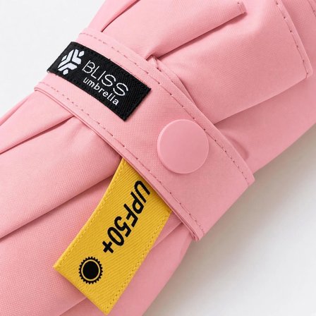Aventus 8 Telli Kapsül Şemsiye Güneş Şemsiyesi UV Korumalı Pembe