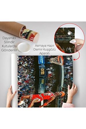 Michael Jordan Duvar Örtüsü-7818