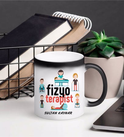 Fizyoterapist Kupa Bardağı Sihirli (Beyaz)