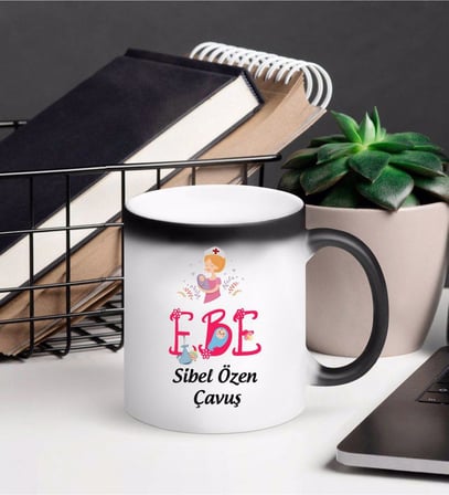 Ebe Kupa Bardağı Sihirli (Beyaz)