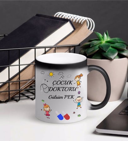 Çocuk Doktoru Kupa Bardağı Sihirli (Beyaz)
