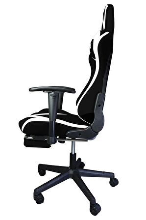 TWISTED MINDS TM8250-NW COMFORT E-SPOR OYUNCU KOLTUĞU - SİYAH / BEYAZ