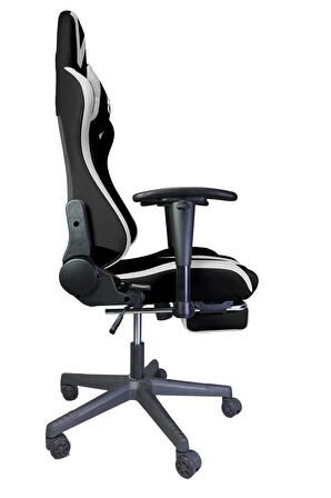 TWISTED MINDS TM8250-NW COMFORT E-SPOR OYUNCU KOLTUĞU - SİYAH / BEYAZ