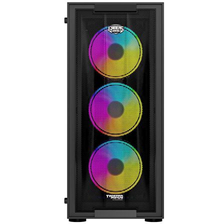 Twisted Minds Minds TM-210XL 650 W 4 Fanlı Siyah ATX Oyuncu Bilgisayar Kasası