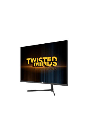 TWISTED MINDS 27" TM27FHD180VA FHD 180HZ 0,5MS HDMI DP HDR10 R1500 KAVİSLİ RGB GAMING MONİTÖR