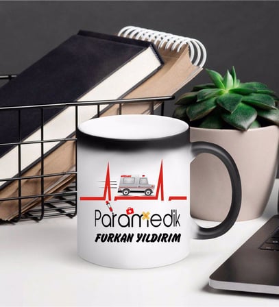 Paramedik Kupa Bardağı Sihirli (Beyaz)