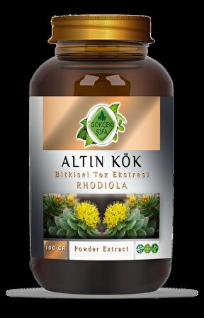 Altın Kök (rhodiola) Toz Ekstresi 100 Gr Cam Kavanoz