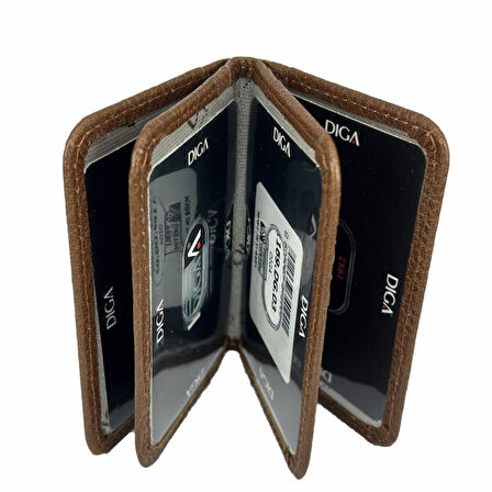 Diga 1169 Hakiki Deri Minimal Kartlık Taba