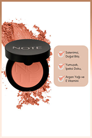 Note Luminous Silk Compact Allık 04 Soft Peach