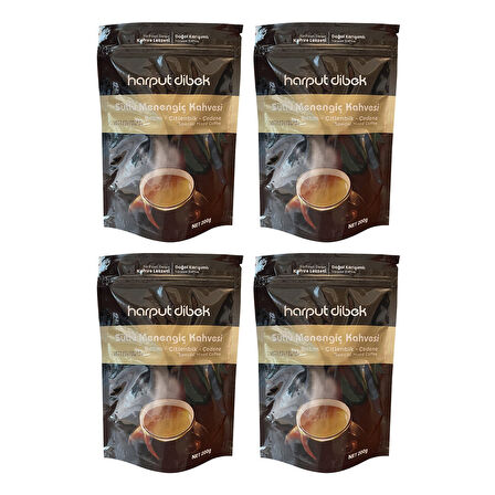Harput Dibek Sütlü Menengiç Kahvesi 200 gr x 4 Adet