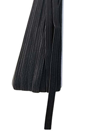 Lastik En 2 cm 10 Metre Siyah