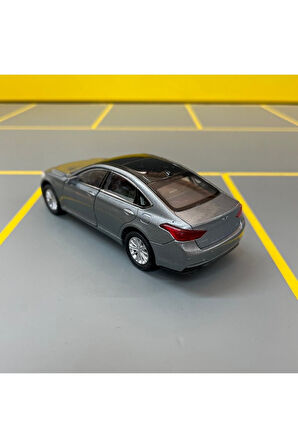 Hyundai Genesis G80 1/36 Ölçek Diecast Metal Model Araba Çek Bırak Araba Oyuncak Araba