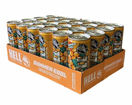 Hell Energy Drink SUMMER COOL EXOTIC CANDY 24 Adet X 250 ml