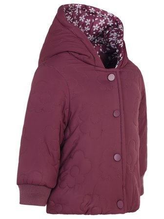 Civil Baby Çiçek Kapitone 6-18 Ay Mont - Lila