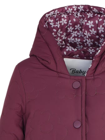 Civil Baby Çiçek Kapitone 6-18 Ay Mont - Lila
