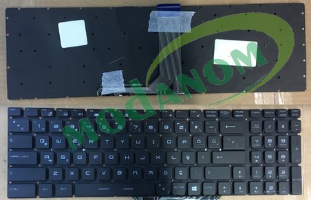 MSI GE72 7RD(Apache)-065XTR Klavye Siyah