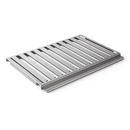 Paslanmaz Çelik Oluklu Izgara 40x24 (Quick Grill Uyumlu)