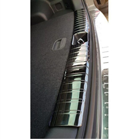 Honda City 2020+ Bagaj Eşik Koruma - Titanyum Siyah