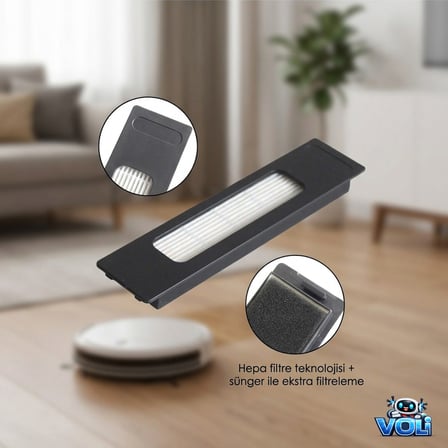 Fakir Rs 770, Midea M7 ,M8+ ve Samsung  VR7700BM için Hepa Filtre 1 adet