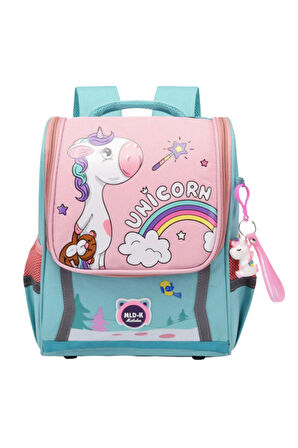 Petityu Unicorn İlkokul Ortaokul Sırt Çantası Büyük Boy Sırt Çantası Su Geçirmez Ve Hafif