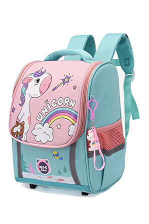 Petityu Unicorn İlkokul Ortaokul Sırt Çantası Büyük Boy Sırt Çantası Su Geçirmez Ve Hafif