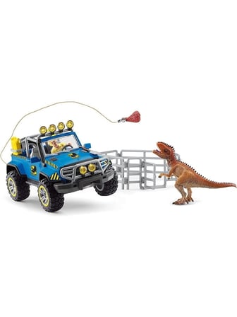 Schleich Off Road Araç ve Dino Karakolu 41464