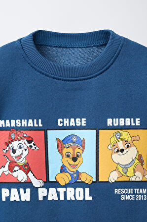 Yeni Sezon Paw Petrol 3 İplik Şardonsuz Alt Üst Takım 