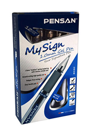 My Sign 1.0 Jel Mürekkepli İmza Kalemi 12'li (1 kutu)